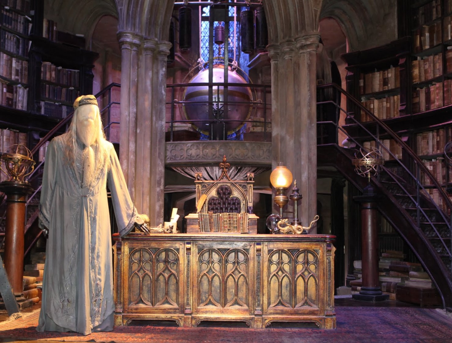 headteachers: Dumbledore in his office