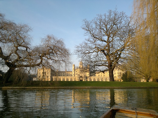 studying at Cambridge University