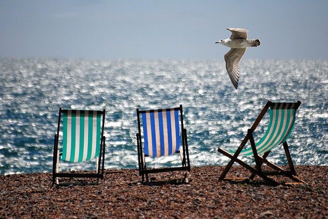 summer boredom on a beach