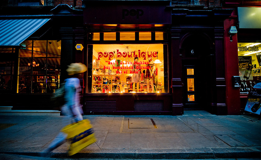 pop boutique vintage shop